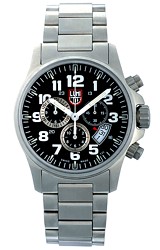 Luminox Field Alarm Chronograph Black Dial, Stainless Steel Case & Bracelet (1842)