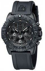 Luminox Colormark Chronograph Series Blackout - Black Dial - Black Hands and Markers (3081-BO)