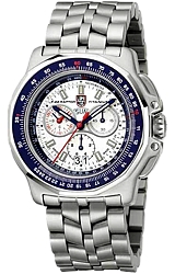 Luminox F-22 Raptor Flight Chronograph White Dial, Pilot's Slide Rule Bezel, Titanium Case & Bracelet (9274)