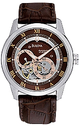 Bulova 21 Jewel Men's Automatic Mini-Complication - BVA Series 120 Watches