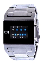 01 The One Kerala Trance Binary Watch