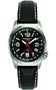 Torgoen Swiss Ladies T5 Zulu Time Black Dial/Black Leather Strap