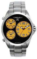 Torgoen Swiss T08 Triple Time Zone Pilot's Watch