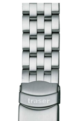Traser Watchbands and Straps Stainless Steel (solid) for the Traser Classic Series (T13)