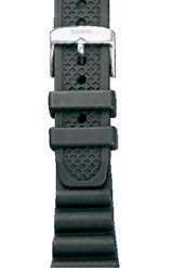 Traser Watchbands and Straps Rubber Dive Strap (T3)