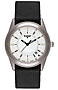 Traser Classic Translucent Series Silver Dial, Black Silicone Strap
