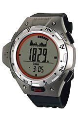 LaCrosse Technology Digital Multi-Sport Watch with Compass, Altimeter, Temperature & Barometer, Rubber Dive Strap